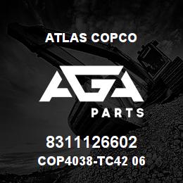 8311126602 Atlas Copco COP4038-TC42 06 | AGA Parts