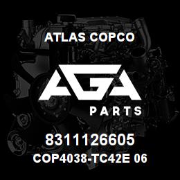 8311126605 Atlas Copco COP4038-TC42E 06 | AGA Parts
