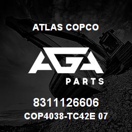 8311126606 Atlas Copco COP4038-TC42E 07 | AGA Parts