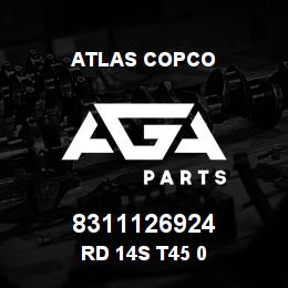 8311126924 Atlas Copco RD 14S T45 0 | AGA Parts