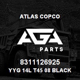 8311126925 Atlas Copco YYG 14L T45 08 BLACK | AGA Parts