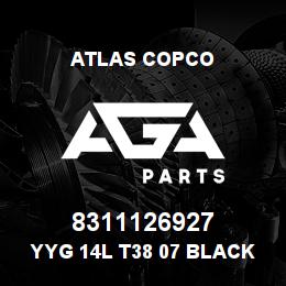 8311126927 Atlas Copco YYG 14L T38 07 BLACK | AGA Parts