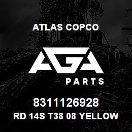 8311126928 Atlas Copco RD 14S T38 08 YELLOW | AGA Parts