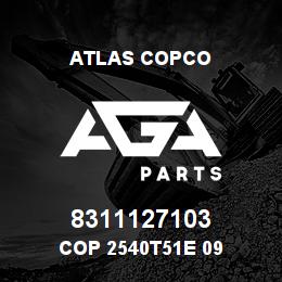 8311127103 Atlas Copco COP 2540T51E 09 | AGA Parts