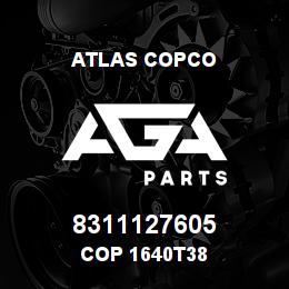 8311127605 Atlas Copco COP 1640T38 | AGA Parts