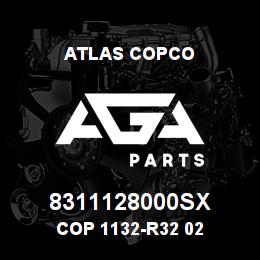 8311128000SX Atlas Copco COP 1132-R32 02 | AGA Parts