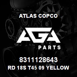 8311128643 Atlas Copco RD 18S T45 09 YELLOW | AGA Parts