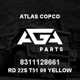 8311128661 Atlas Copco RD 22S T51 09 YELLOW | AGA Parts