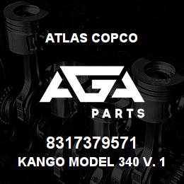 8317379571 Atlas Copco KANGO MODEL 340 V. 120 V.OLT | AGA Parts
