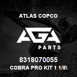 8318070055 Atlas Copco COBRA PRO KIT 1 1/8" HAZMAT | AGA Parts
