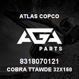8318070121 Atlas Copco COBRA TTAWDE 32X160 *HAZMAT | AGA Parts