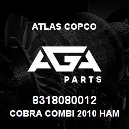 8318080012 Atlas Copco COBRA COMBI 2010 HAMMER HAZMAT | AGA Parts
