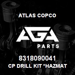 8318090041 Atlas Copco CP DRILL KIT *HAZMAT | AGA Parts