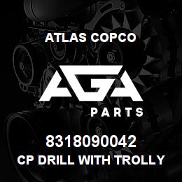 8318090042 Atlas Copco CP DRILL WITH TROLLY *HAZMAT | AGA Parts