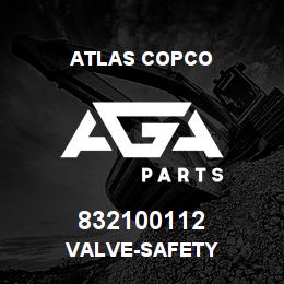 832100112 Atlas Copco VALVE-SAFETY | AGA Parts