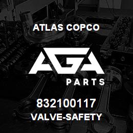 832100117 Atlas Copco VALVE-SAFETY | AGA Parts