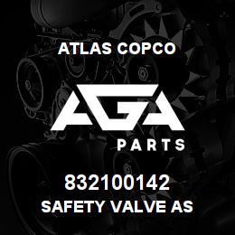 832100142 Atlas Copco SAFETY VALVE AS | AGA Parts