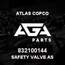 832100144 Atlas Copco SAFETY VALVE AS | AGA Parts