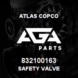832100163 Atlas Copco SAFETY VALVE | AGA Parts