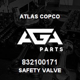 832100171 Atlas Copco SAFETY VALVE | AGA Parts