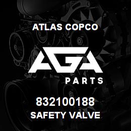 832100188 Atlas Copco SAFETY VALVE | AGA Parts