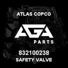 832100238 Atlas Copco SAFETY VALVE | AGA Parts