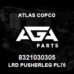 8321030305 Atlas Copco LRD PUSHERLEG PL70 | AGA Parts