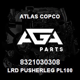 8321030308 Atlas Copco LRD PUSHERLEG PL100 | AGA Parts