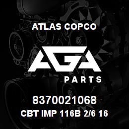 8370021068 Atlas Copco CBT IMP 116B 2/6 16 C.F | AGA Parts