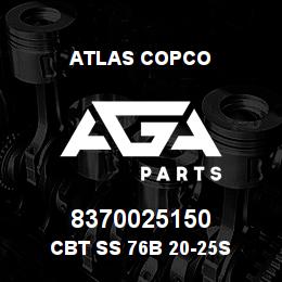 8370025150 Atlas Copco CBT SS 76B 20-25S | AGA Parts