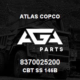 8370025200 Atlas Copco CBT SS 146B | AGA Parts