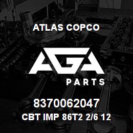 8370062047 Atlas Copco CBT IMP 86T2 2/6 12 C.F | AGA Parts