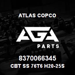 8370066345 Atlas Copco CBT SS 76T6 H20-25S | AGA Parts