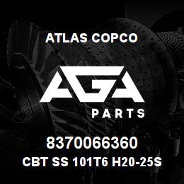 8370066360 Atlas Copco CBT SS 101T6 H20-25S | AGA Parts