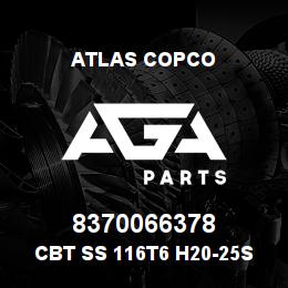 8370066378 Atlas Copco CBT SS 116T6 H20-25S | AGA Parts