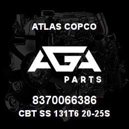 8370066386 Atlas Copco CBT SS 131T6 20-25S CF | AGA Parts
