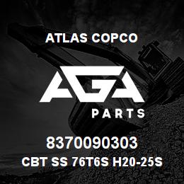 8370090303 Atlas Copco CBT SS 76T6S H20-25S | AGA Parts