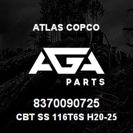 8370090725 Atlas Copco CBT SS 116T6S H20-25S | AGA Parts