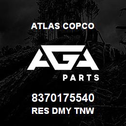 8370175540 Atlas Copco RES DMY TNW | AGA Parts