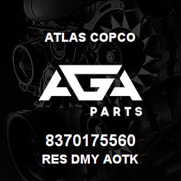 8370175560 Atlas Copco RES DMY AOTK | AGA Parts