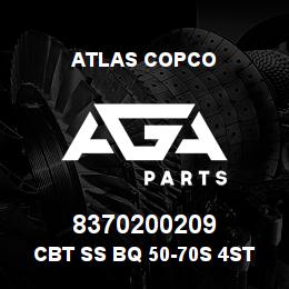 8370200209 Atlas Copco CBT SS BQ 50-70S 4STEP CF | AGA Parts