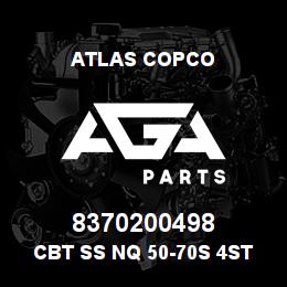 8370200498 Atlas Copco CBT SS NQ 50-70S 4STEP CF | AGA Parts