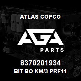 8370201934 Atlas Copco BIT BO KM/3 PRF11 | AGA Parts