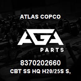 8370202660 Atlas Copco CBT SS HQ H20/25S S, R, CF | AGA Parts