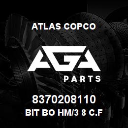 8370208110 Atlas Copco BIT BO HM/3 8 C.F | AGA Parts