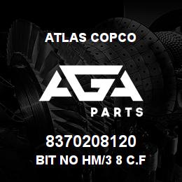 8370208120 Atlas Copco BIT NO HM/3 8 C.F | AGA Parts