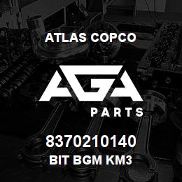 8370210140 Atlas Copco BIT BGM KM3 | AGA Parts