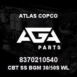 8370210540 Atlas Copco CBT SS BGM 30/50S WL | AGA Parts