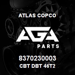 8370230003 Atlas Copco CBT DBT 46T2 | AGA Parts