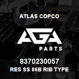 8370230057 Atlas Copco RES SS 86B RIB TYPE | AGA Parts